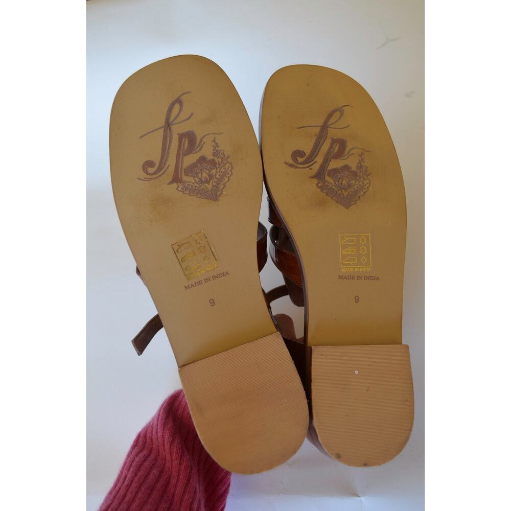 Free People Willow Fisherman Sandals Size 9 Closed Toe + Buckle Strap - Picture 3 of 5